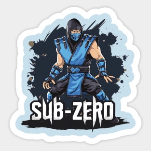 sub zero Sticker